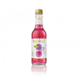 Highball Alkoholfri Pink Gin & Tonic 10 x 25 cl