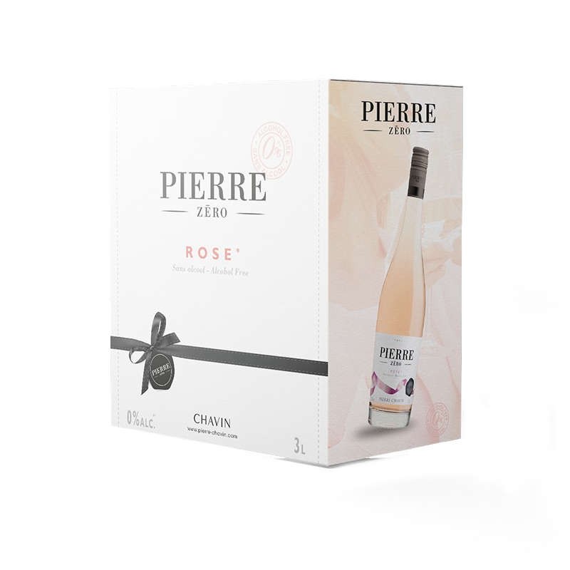3 liter Rosé Pierre Bag-in-Box Zero